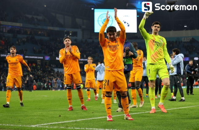 레알 마드리드, 후반 2골로 맨시티에 3-2 역전승